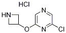 2-(3-Azetidinyloxy)-6-chloropyrazine hydrochloride