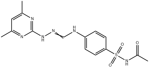 N-[(4-{[[(4,6-Dimethylpyrimidin-2-yl)amino](imino) methyl]amino}phenyl)sulfonyl]acetamide