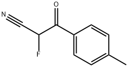 2-Fluoro-3-(4-methylphenyl)-3-oxopropanenitrile 结构式