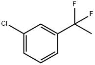 1-氯-3-(1,1-二氟乙基)-苯 结构式