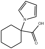 1-(1H-吡咯-1-基)环己烷羧酸 结构式