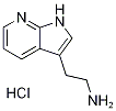 [2-(1H-吡咯并[2,3-B]吡啶-3-基)乙基]胺盐酸盐 结构式
