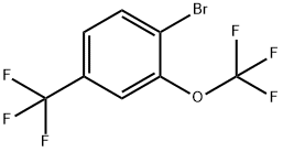 1-溴-2-(三氟甲氧基)-4-(三氟甲基)苯 结构式
