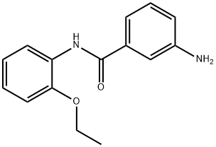 3-AMINO-N-(2-ETHOXYPHENYL)BENZAMIDE 结构式