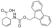 (1S:2R)-FMOC-2-AMINOCYCLOHEX-3-ENE-CARBOXYLIC ACID 结构式