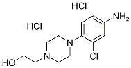 2-[4-(4-AMINO-2-CHLORO-PHENYL)-PIPERAZIN-1-YL]-ETHANOL DIHYDROCHLORIDE 结构式