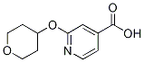 2-(tetrahydro-2h-pyran-4-yloxy)isonicotinic acid 结构式