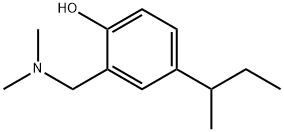 4-(sec-butyl)-2-[(dimethylamino)methyl]benzenol 结构式