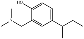 4-(SEC-BUTYL)-2-[(DIMETHYLAMINO)METHYL]BENZENOL 结构式