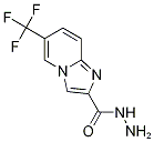 6-(trifluoromethyl)imidazo[1,2-a]pyridine-2-carbohydrazide 结构式