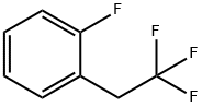 1-氟-2-(2,2,2-三氟乙基)苯 结构式