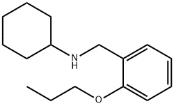 N-(2-Propoxybenzyl)cyclohexanamine 结构式