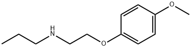 N-[2-(4-Methoxyphenoxy)ethyl]-1-propanamine 结构式