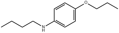 N-Butyl-N-(4-propoxyphenyl)amine 结构式