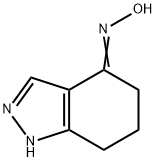 (4Z)-1,5,6,7-四氢-4H-吲唑-4-酮肟 结构式