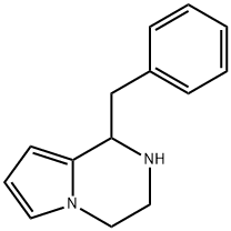 1-(苄基)-1,2,3,4-四氢吡咯并[1,2-A]吡嗪 结构式