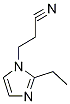 3-(2-ethyl-1H-imidazol-1-yl)propanenitrile 结构式
