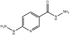 6-肼基吡啶-3-甲酰肼 结构式