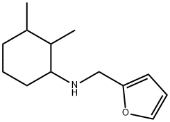 N-(2,3-二甲基环己基)-N-(2-呋喃甲基)胺 结构式