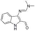 N'-(2-formyl-1H-indol-3-yl)-N,N-dimethylimidoformamide 结构式