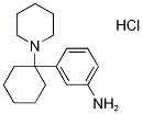 [3-(1-piperidin-1-ylcyclohexyl)phenyl]amine hydrochloride 结构式