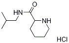 N-Isobutyl-2-piperidinecarboxamide hydrochloride 结构式