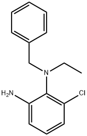 N~2~-benzyl-3-chloro-N~2~-ethyl-1,2-benzenediamine 结构式