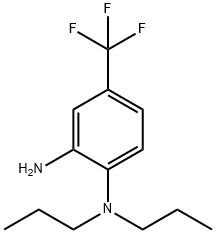 N~1~,N~1~-Dipropyl-4-(trifluoromethyl)-1,2-benzenediamine 结构式