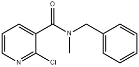 N-苄基-2-氯-N-甲基烟酰胺 结构式