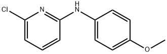 6-Chloro-N-(4-methoxyphenyl)-2-pyridinamine 结构式
