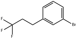 1-溴-3-(3,3,3-三氟丙基)苯 结构式