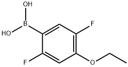 2,5-Difluoro-4-ethoxyphenylboronic acid 结构式