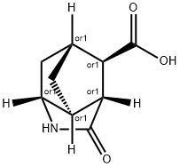 3,5-methanocyclopenta[b]pyrrole-7-carboxylic acid, octahyd 结构式