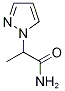 2-(1H-吡唑-1-基)丙酰胺 结构式