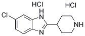 6-氯-2-(4-哌啶基)-1H-苯并咪唑二盐酸盐 结构式