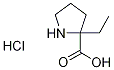 2-乙基脯氨酸盐酸盐 结构式
