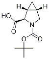 cis-3-[(tert-Butoxy)carbonyl]-3-azabicyclo[3.1.0]-hexane-2-carboxylic acid 结构式