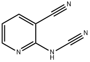 (3-氰基吡啶-2-基)氨腈 结构式