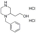 2-(1-Benzyl-2-piperazinyl)ethanol dihydrochloride 结构式