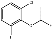 1-氯-2-(二氟甲氧基)-3-氟苯 结构式