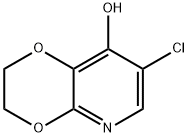 7-氯-2,3-二氢-[1,4]二氧代六环并[2,3-B]吡啶-8(5H)-酮 结构式