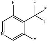 3,5-二氟-4-(三氟甲基)吡啶 结构式