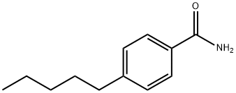 4-戊基苯甲酰胺 结构式
