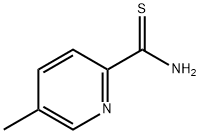 5-METHYLPYRIDINE-2-CARBOTHIOAMIDE 结构式