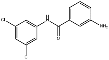 3-AMINO-N-(3,5-DICHLOROPHENYL)BENZAMIDE 结构式