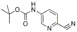 tert-butyl 6-cyanopyridin-3-ylcarbamate 结构式