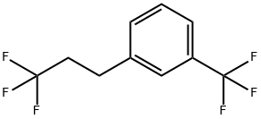 1-(Trifluoromethyl)-3-(3,3,3-trifluoropropyl)-benzene 结构式