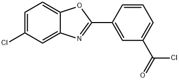 3-(5-Chloro-1,3-benzoxazol-2-yl)benzoyl chloride 结构式