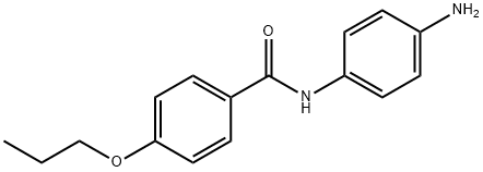 N-(4-Aminophenyl)-4-propoxybenzamide 结构式