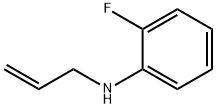 N-Allyl-N-(2-fluorophenyl)amine 结构式
